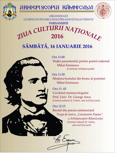 Ziua Culturii Naționale 2016